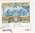 Stamps Brazil -  Navidad-Niño Jesús entre los Doctores