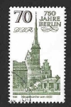 Stamps Germany -  2549 - 750 Aniversario de la Ciudad de Berlín (DDR)