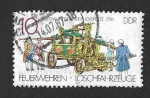 Sellos de Europa - Alemania -  2613 - Bomberos (DDR)