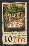 Stamps Germany -  2768 - Werner Tübke (DDR)