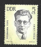 Stamps Germany -  B106 - Hermann Tops (DDR)