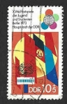 Stamps Germany -  B170 - X Festival Mundial de la Juventud (DDR)