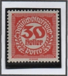 Stamps Austria -  Cifras