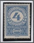 Stamps Austria -  Cifras