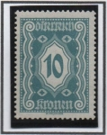 Stamps Austria -  Cifras