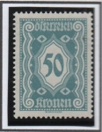 Sellos de Europa - Austria -  Cifras