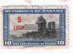 Stamps : America : Panama :  Fuerte de la Gloria Portobello