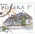Stamps Poland -  Dwor w Janowcu k. Pulaw