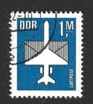 Sellos de Europa - Alemania -  C14 - Avión (DDR)