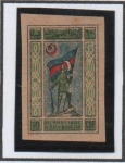 Stamps Azerbaijan -  Portador d' bandera