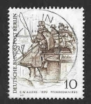 Stamps Germany -  9N269 - Gente de Berlín del siglo XIX