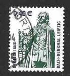 Stamps Germany -  2201 - Monumento a Bach en Leipzig