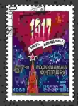 Stamps Russia -   Aniversario de la Gran Revolución de Octubre