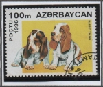 Stamps Azerbaijan -  Perros: Basser hound