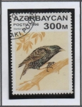 Stamps Azerbaijan -  Pajaros: Estornino