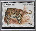 Stamps Azerbaijan -  Gatos: Felis Pardo