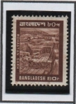 Sellos de Asia - Bangladesh -  Yacimiento