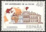 Stamps : Europe : Spain :  2874 - XXV Aniversario de la OCDE