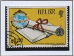 Stamps Belize -  Rotary Club: Diploma