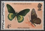 Stamps Benin -  Mariposas:Belus