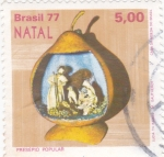Stamps : America : Brazil :  NAVIDAD