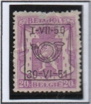 Stamps Belgium -  Escudo