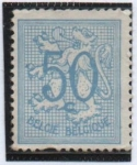 Stamps Belgium -  León con Cifras