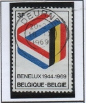 Stamps Belgium -  Robbon in Benelux