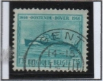 Stamps Belgium -  Barco: M.S. Principe Badui