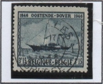 Stamps Belgium -  Barco
