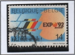 Stamps Belgium -  Expo Sevilla