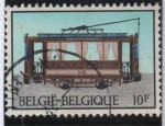 Stamps Belgium -  Tranvia
