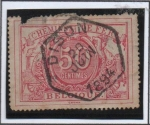 Stamps Belgium -  Sellos d' Ferrocarril Cifras