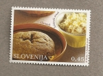 Sellos de Europa - Eslovenia -  Gastronomía
