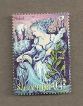 Stamps Slovenia -  Mitología eslovena:diosa