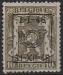 Stamps Belgium -  Escudo con Leon