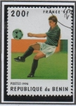 Stamps Benin -  Francia'98: Jugadas