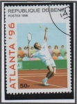 Stamps Benin -  Juegos olimpicos d' Atlanta: Tenis