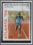 Stamps Benin -  Juegos olimpicos d' Atlanta: Atletismo