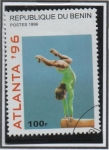 Stamps Benin -  Juegos olimpicos d' Atlanta:  Potro