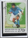 Sellos del Mundo : Africa : Benin : Copa d' Mundo Francia'96