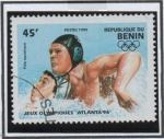 Stamps Benin -  Juegos olimpicos d' Atlanta:  Bater Polo