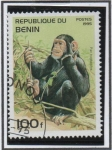 Stamps Benin -  Animales Salvajes: Pan Troglodytes