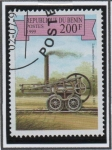 Stamps Benin -  Primeros Veiculos: Locomotora 1803