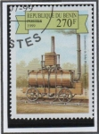 Sellos de Africa - Benin -  Primeros Veiculos: Locomotora 1811