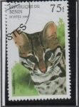 Stamps : Africa : Benin :  Gatos Salvajes: Acinonyx jabatus