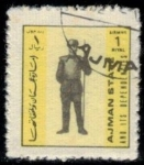 Stamps : Asia : United_Arab_Emirates :  trajes militares.Voluntario de la muerte - Italia 1915-1918