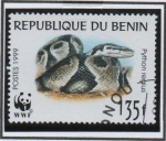 Sellos de Africa - Benin -  python Regius