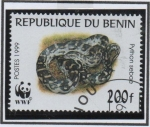 Stamps Benin -  python Sebae