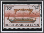 Sellos de Africa - Benin -  Barcos d' Vela: Greek